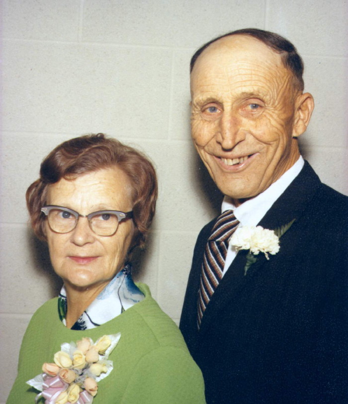 Mabel and John, October, 1971
